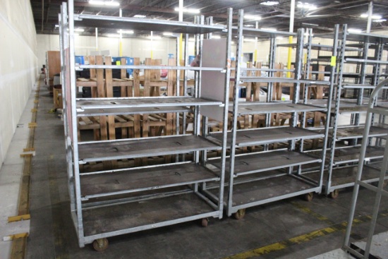 Metal Racks On Casters