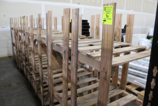 Wooden Shelving Units
