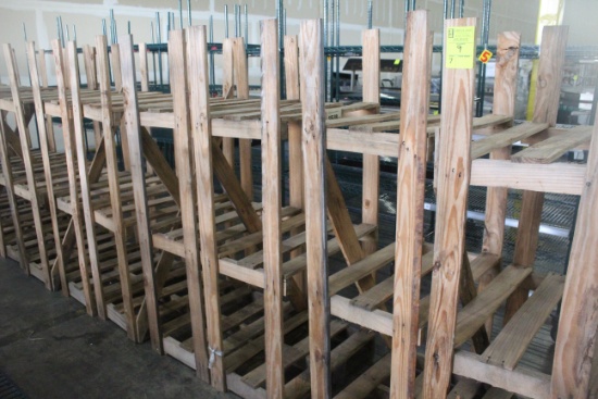 Wooden Shelving Units