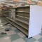 Lozier gondola shelving, 36' run (9- 4' sections)