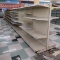 Lozier gondola shelving, 39' run (6- 4' + 5-3' sections)