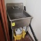 single compartment stainless sink