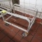 aluminum meat tub cart