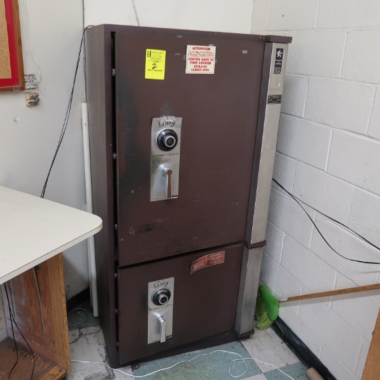 Gary two door safe w/ dial combinations