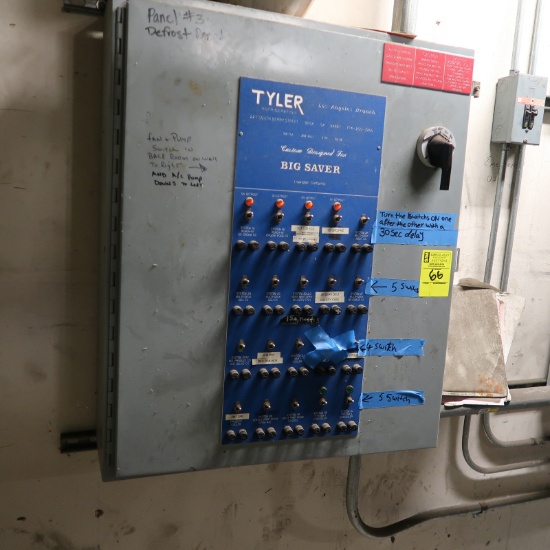 refrigeration control panels: 2) Einstein CPC RX-300, defrost panel,