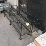 low wire merchandising racks