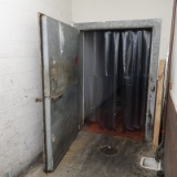 refrigeration coils and walk-in door