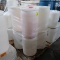 pallet of 8) plastic barrels
