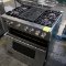 Viking 4-burner range w/ charbroiller & oven