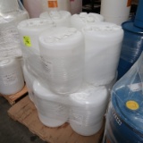 pallet of 11) plastic barrels