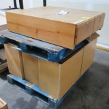 pallet of Trade Fixtures cabinets & set of drawers