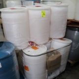 pallet of 10) plastic barrels