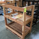 cedar wood shelf