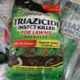 pallet of Spectracide Triazicide insect killer for lawns