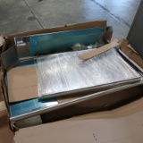mixed bundle- New stainless dishwasher exit table,