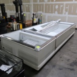 Heatcraft double-wide freezer coffin w/ both ends, ele defrost