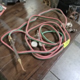 oxy-acetylene gauges, hose, & torch