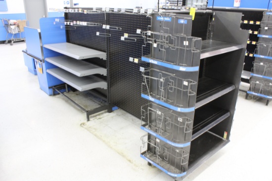 Checklane Merchandiser. 115" long.