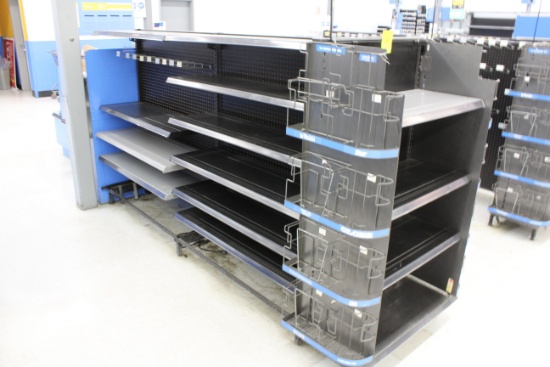 Checklane Merchandiser. 115" long.