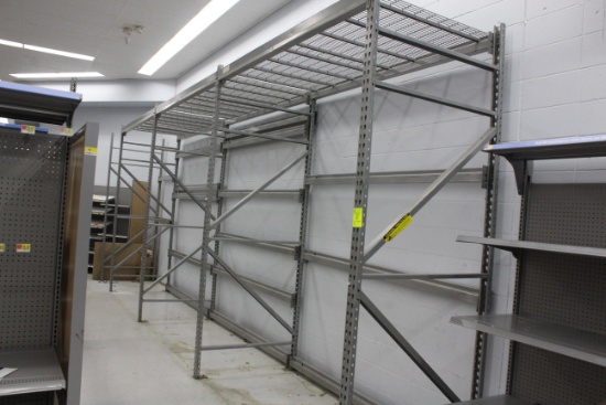 Display Rack. 44"x10' uprights, 45" and 93" beams