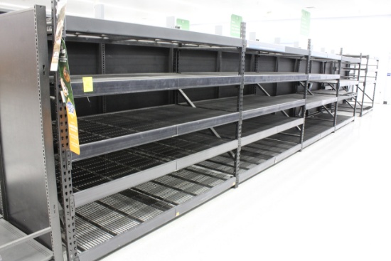Display Rack. 44"x7' uprights, 45" and 93" beams.