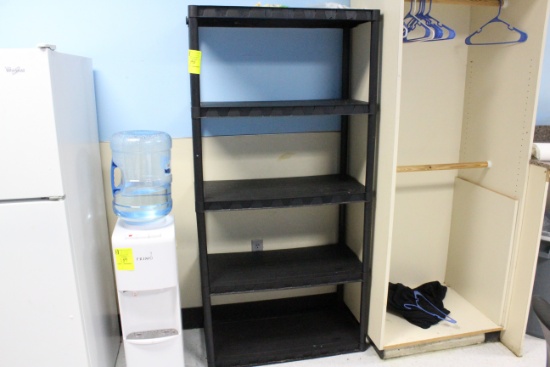 5 Level Plastic Shelving Unit