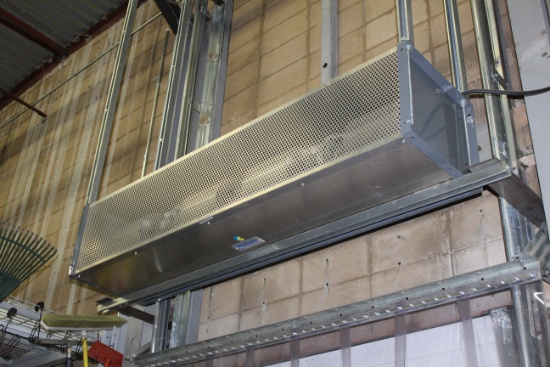 Berner 6' Air Door. No MFG info found.