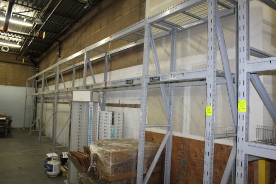 Pallet Rack. 24"x10' uprights,45" and 93" beams.