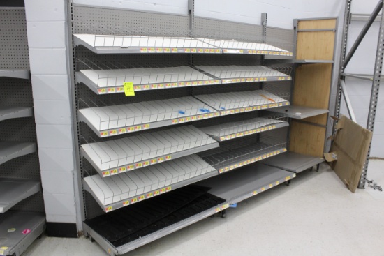 LA Darling Wall Shelving. 30x22" and 48x22" shelves, 7' uprights.