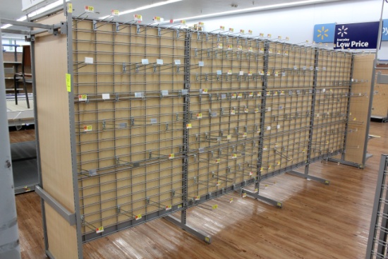 LA Darling Grid Rack. 48" sections, 78" uprights.