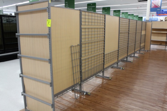 LA Darling Grid Rack. 48" sections, 78" uprights.