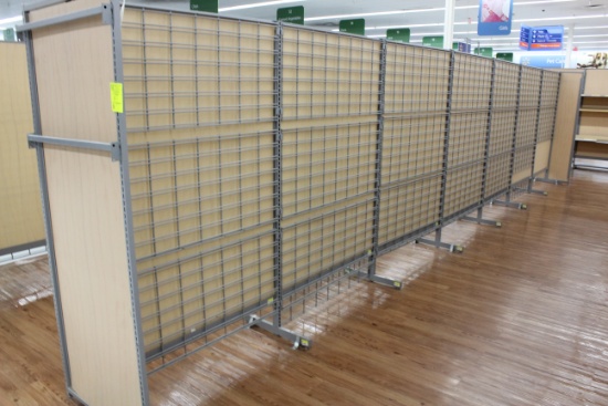 LA Darling Grid Rack. 48" sections, 78" uprights.