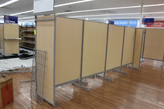 LA Darling Grid Rack. 48" sections, 78" uprights.