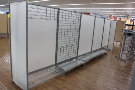 LA Darling Grid Rack. 48" sections, 78" uprights.