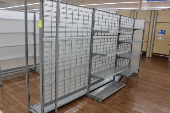 LA Darling Grid Rack. 48" sections, 78" uprights.