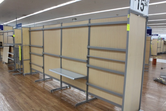 LA Darling Grid Rack. 48" sections, 78" uprights.