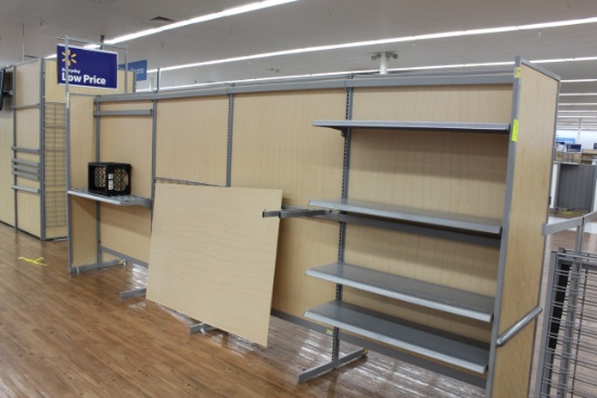 LA Darling Grid Rack. 48" sections, 78" uprights.