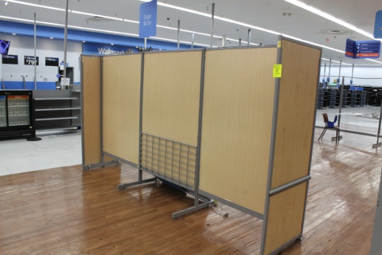 LA Darling Grid Rack. 48" sections, 78" uprights.