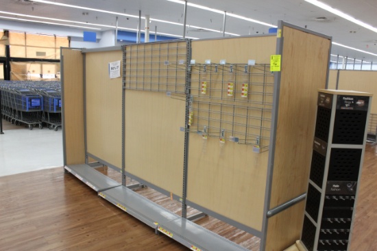 LA Darling Grid Rack. 48" sections, 78" uprights.