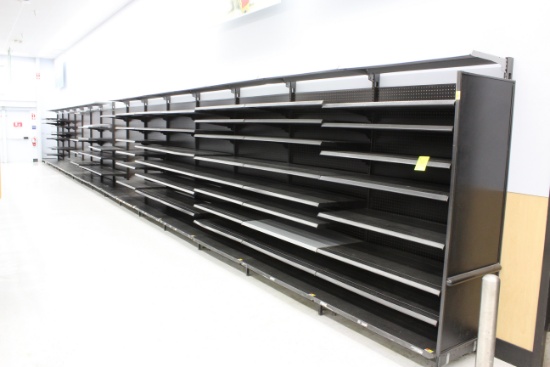 LA Darling Wall Shelving. 48x22" shelves, 7' uprights.