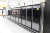 Kysor Warren Multideck w/ Retrofit Doors. Remote cooled, 120 volt. Year 2012. - Model #  DX6LD-08RUN
