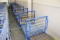 Blue Flat Carts. 32x78