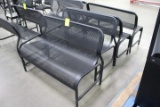Mesh Benches. 4' Wide