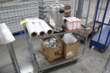 Flat Cart And Contents.