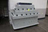 Electronics Merchandiser On Casters. 79x40x63