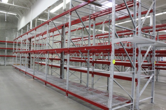 Pallet Racking. 44"x14' uprights, 90" beams.
