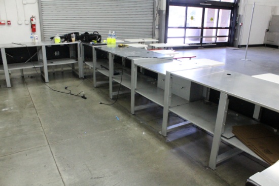 Customer Service Counter Stainless Tops Industrial Machinery