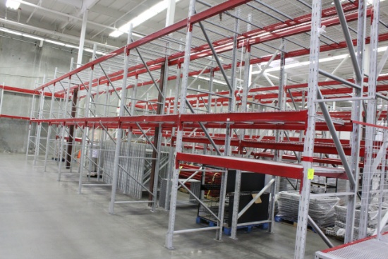 Pallet Racking. 44"x14' uprights, 90"beams.