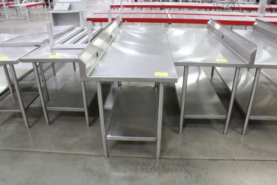8' Stainless Table. 96x30x41"