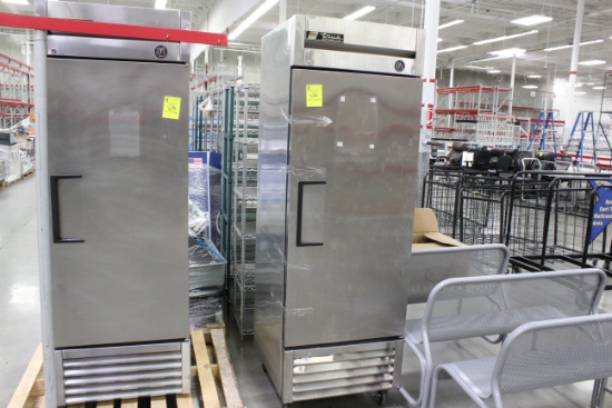True Single Door Cooler. Stainless. Self contained, 115 volt - Model # T-23